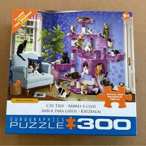 Eurographics Cat Tree 300 Piece Puzzle